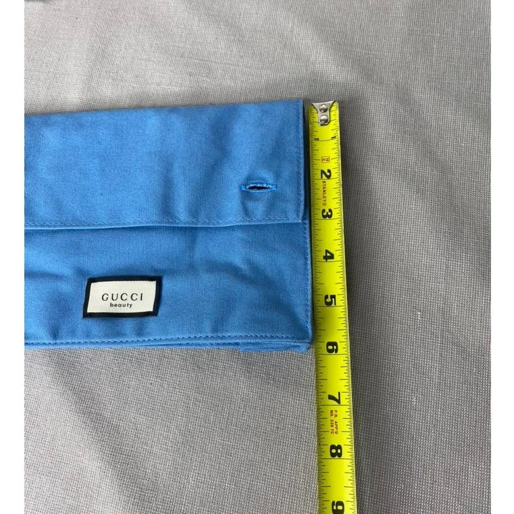 Gucci beauty light blue‎ travel pouch